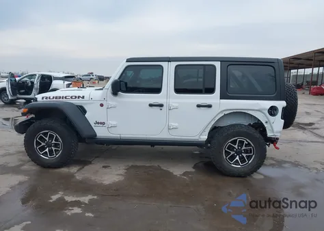 2024 Jeep Wrangler 4-Door Rubicon 4X4 z USA, uszkodzony, nr VIN 1C4PJXFG1RW260961